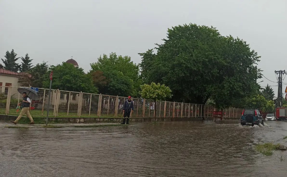 Τρίκαλα κακοκαιρία