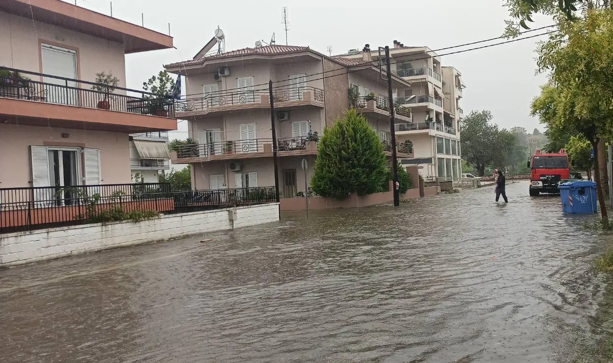 Τρίκαλα κακοκαιρία