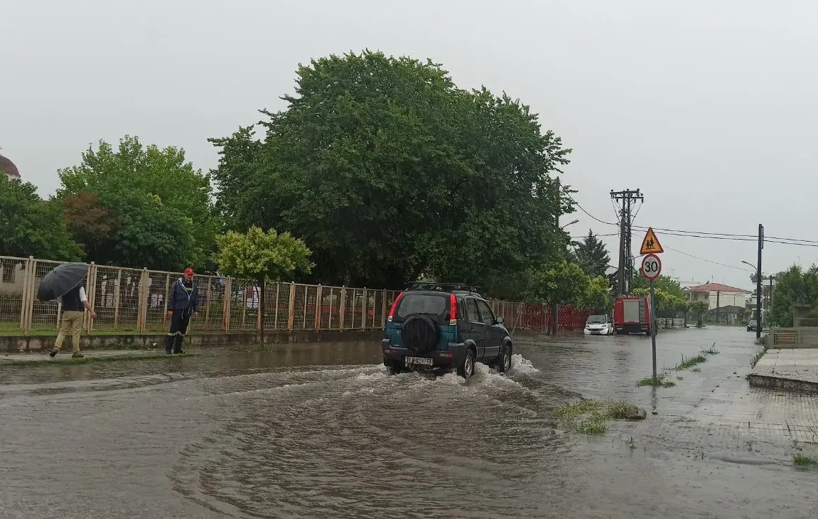 Τρίκαλα κακοκαιρία