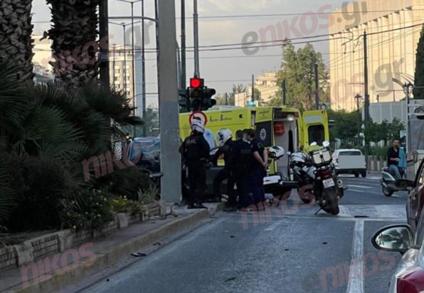 Τροχαίο στην Βασιλίσσης Σοφίας