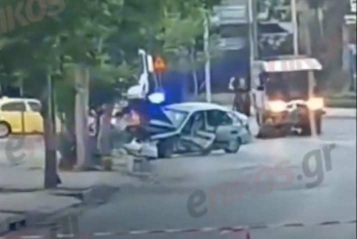 Τροχαίο ατύχημα στην Κηφισιά: Τραυματίστηκαν 6 άτομα – ΒΙΝΤΕΟ αναγνώστη