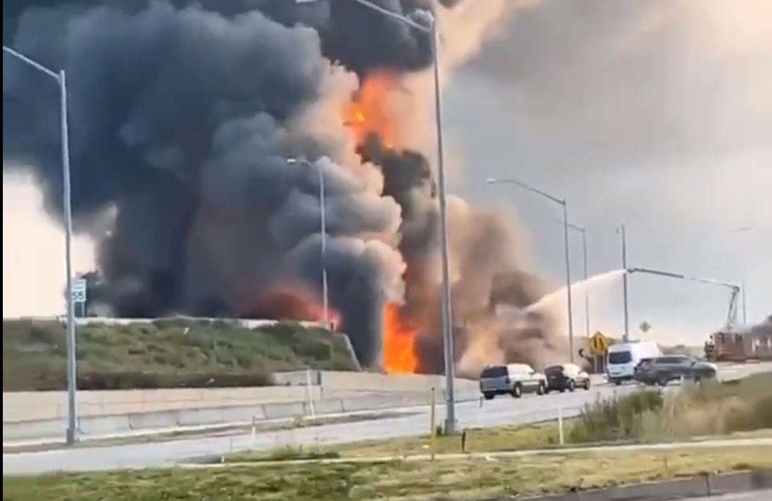 ΗΠΑ Φιλαδέλφεια φωτιά