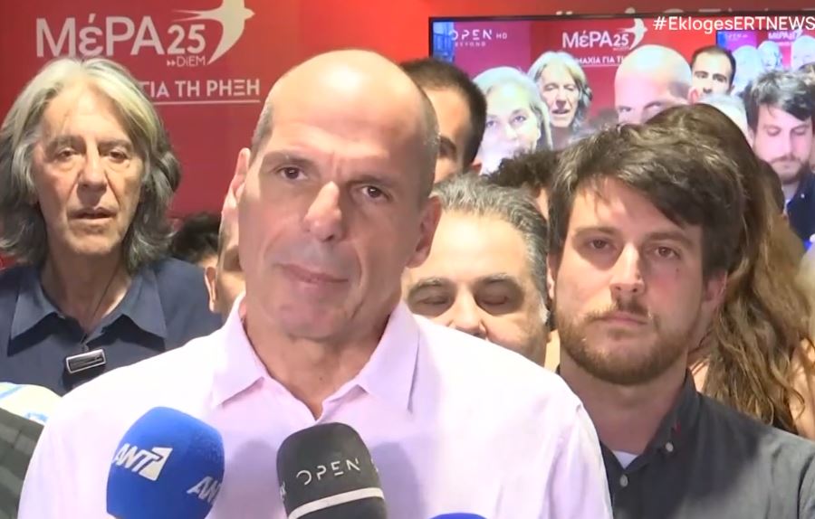 Εκλογές 2023- Βαρουφάκης: Το μείζον είναι ο αποψινός θρήνος της Αριστεράς