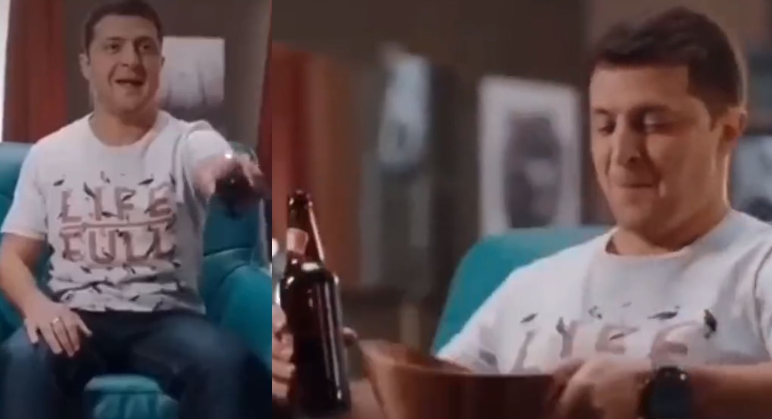 Wagner: Οι Ουκρανοί τρολάρουν τους Ρώσους – ΒΙΝΤΕΟ με τον Ζελένσκι να πίνει μπίρα και να τρώει ποπ κορν