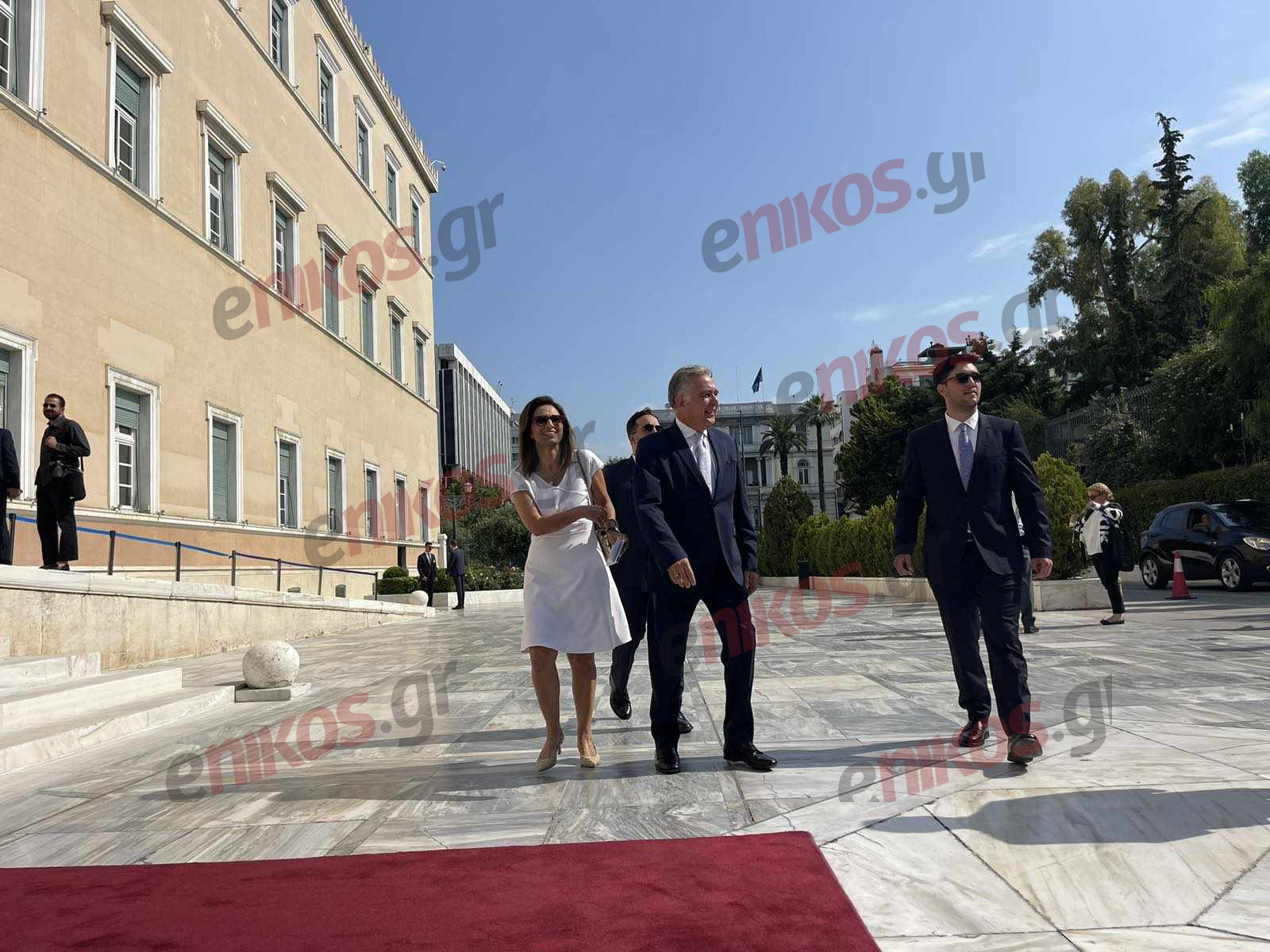 Αφίξεις για την ορκωμοσία της νέας Βουλής