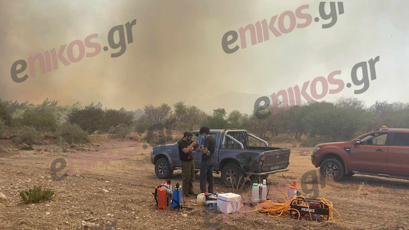 Φωτιά Ρόδος Βάτι