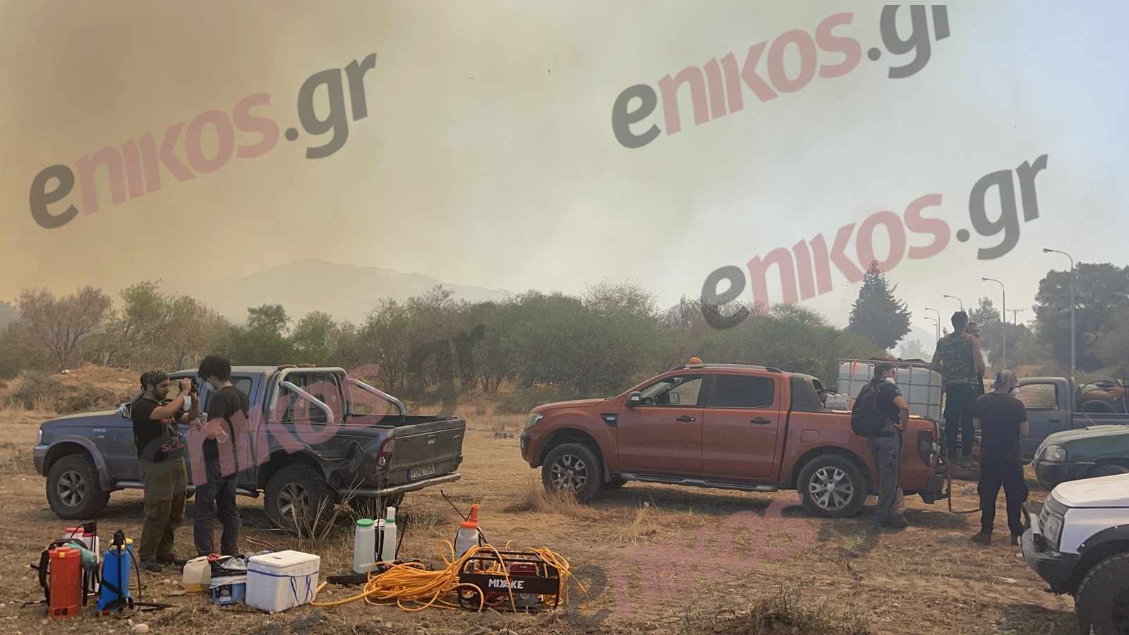 Φωτιά Ρόδος Βάτι