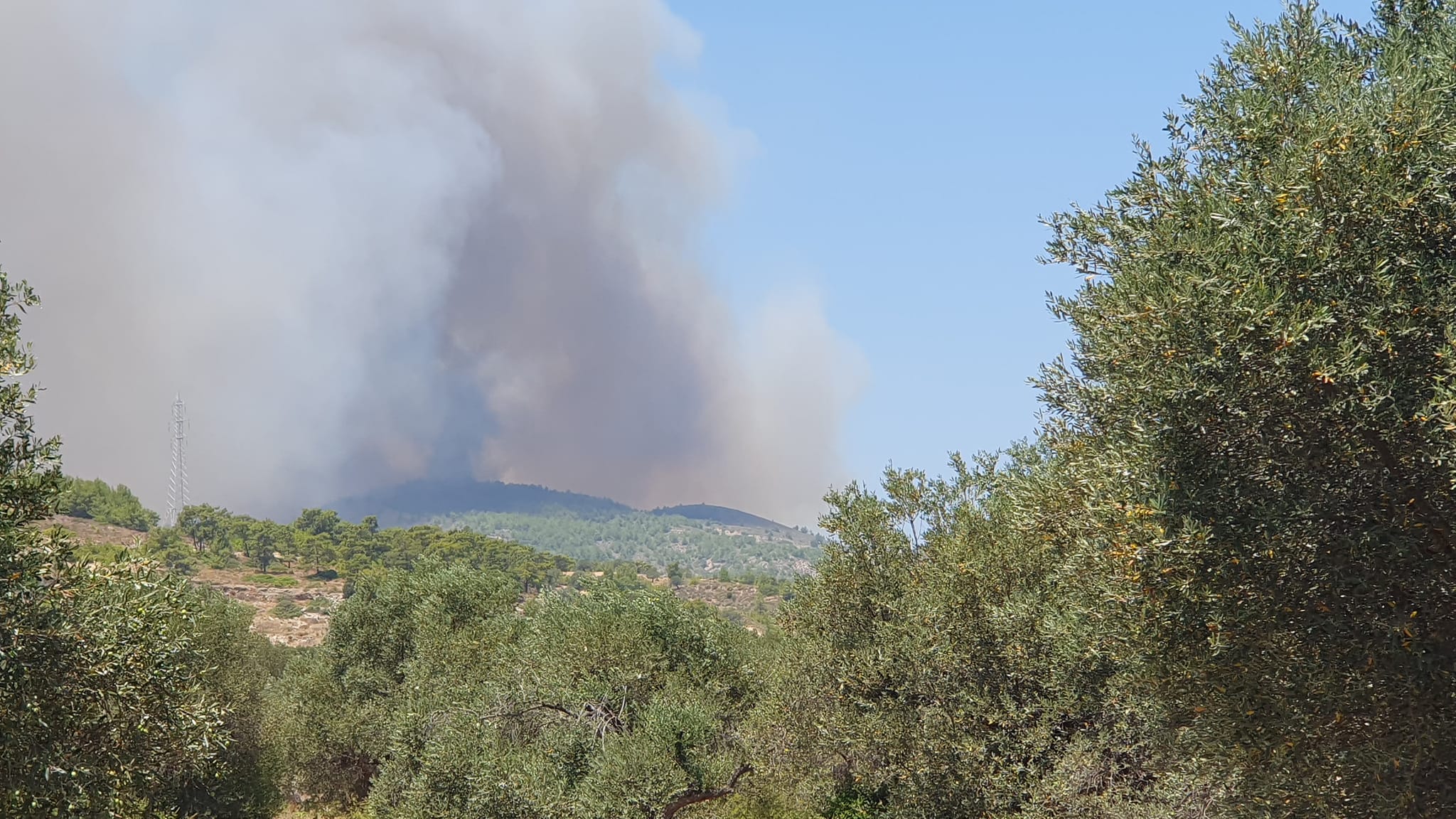 φωτιά Ρόδος