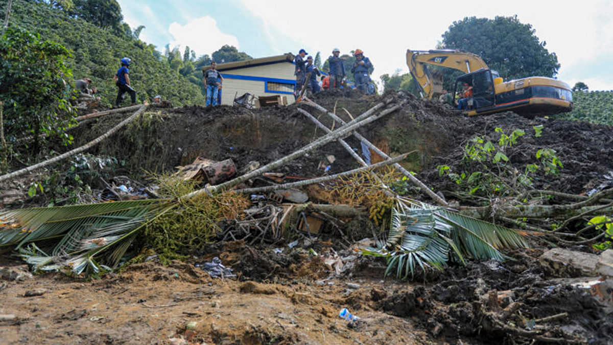 Κολομβία: Στους 20 έφθασαν οι νεκροί από την κατολίσθηση σύμφωνα με νεότερο απολoγισμό