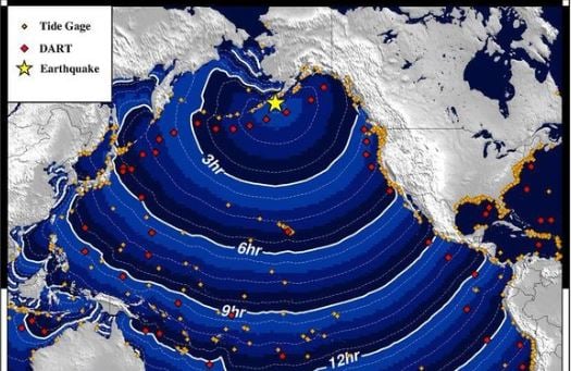 Αλάσκα: Ισχυρός σεισμός 7,3 βαθμών – Εκδόθηκε προειδοποίηση για τσουνάμι