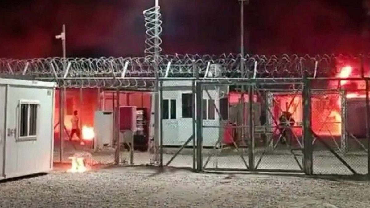 Αμυγδαλέζα: Επεισόδια τη νύχτα στο Κέντρο Κράτησης Μεταναστών