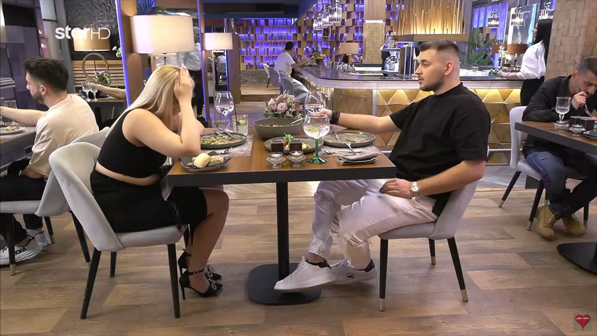 First Dates: Το Twitter «δίκασε» τον Γιώργο που ειρωνευόταν τη Χριστίνα – «Κρίμα η ψυχούλα… »