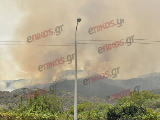 φωτιά στη Ρόδο