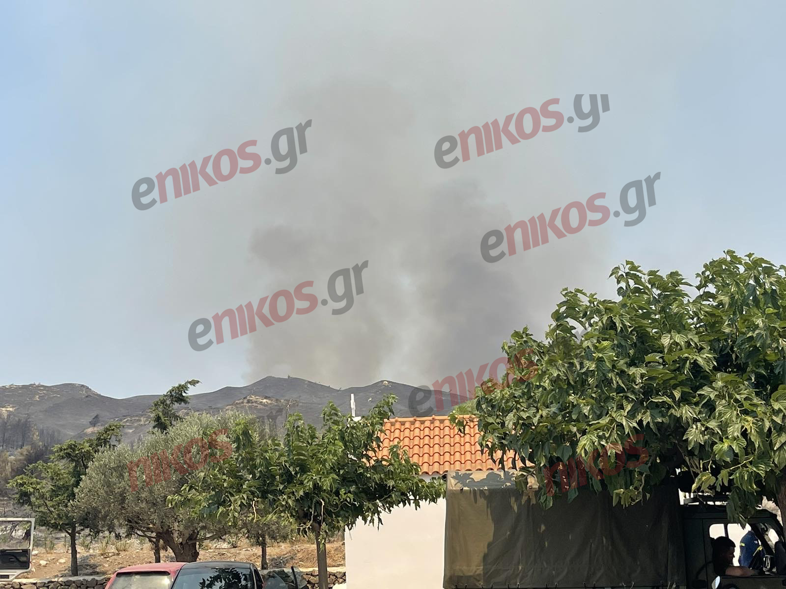 φωτιά στη Ρόδο