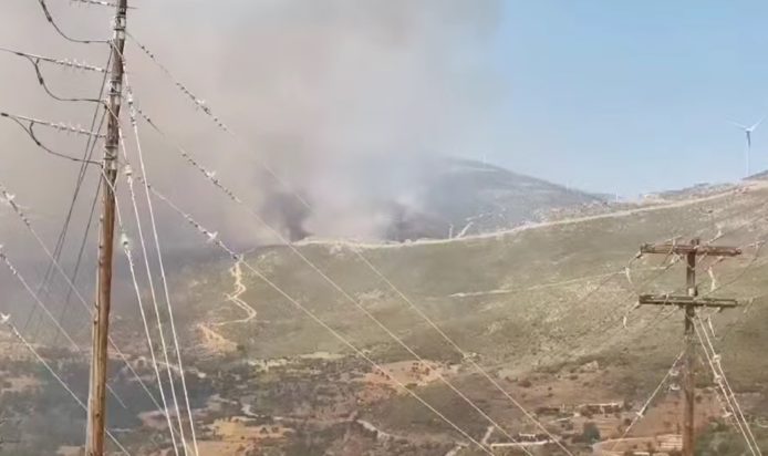 Φωτιά στην Εύβοια