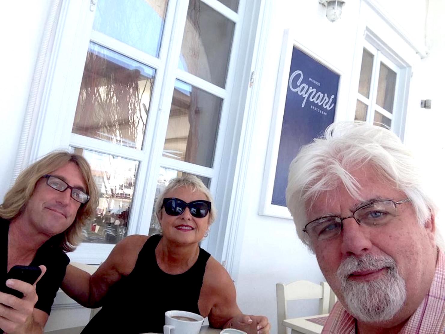 Michael McDonald Amy Holland Μύκονος