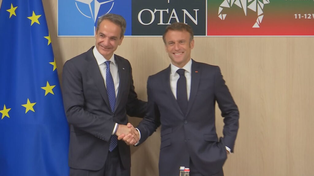 Μητσοτάκης Μακρόν