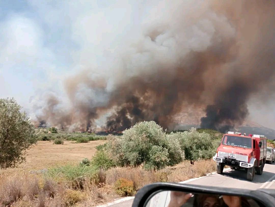Φωτιά στην Ρόδο