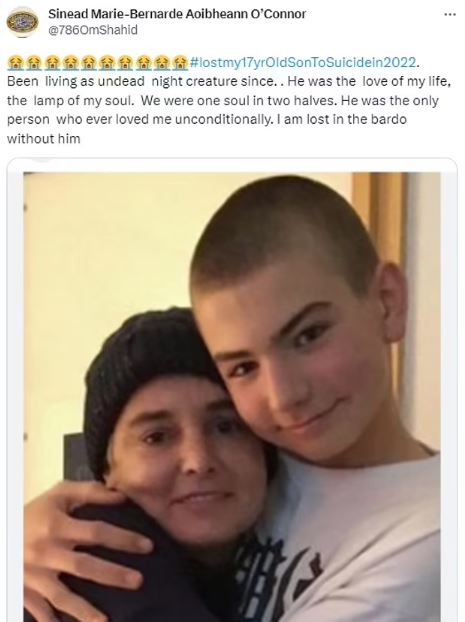 Sinead O’Connor twitter