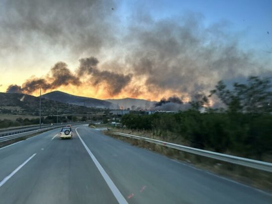 Φωτιά στον Βόλο