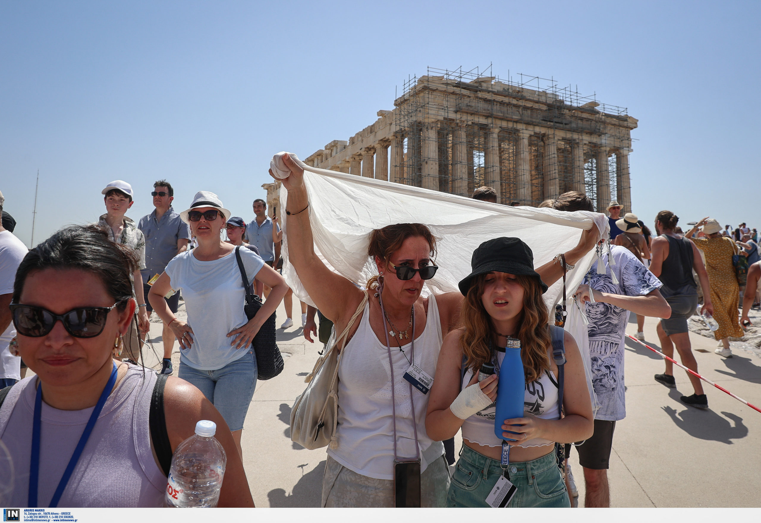 Ακρόπολη καύσωνας