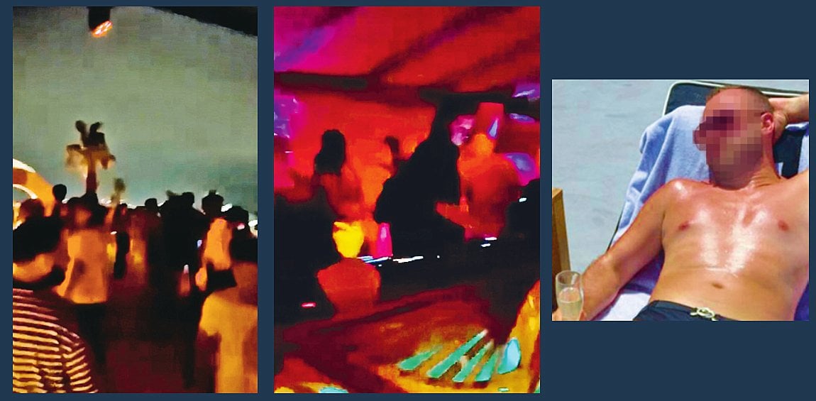 Αξιωματικός με… γαλόνια στη διακίνηση ναρκωτικών – Eικόνες από το πάρτι σε βίλα στην Μύκονο