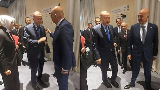 Συνάντηση Δένδια – Ερντογάν στο Βίλνιους