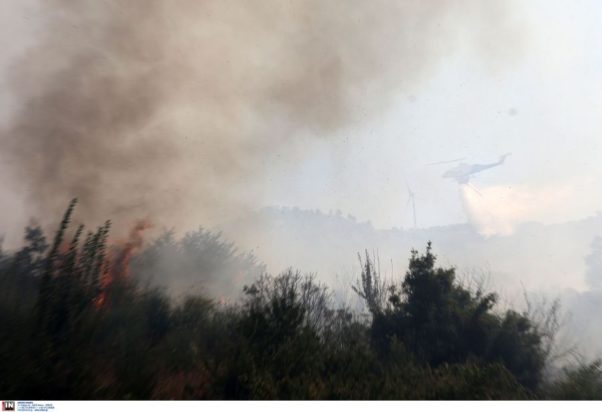 φωτιά Δερβενοχώρια