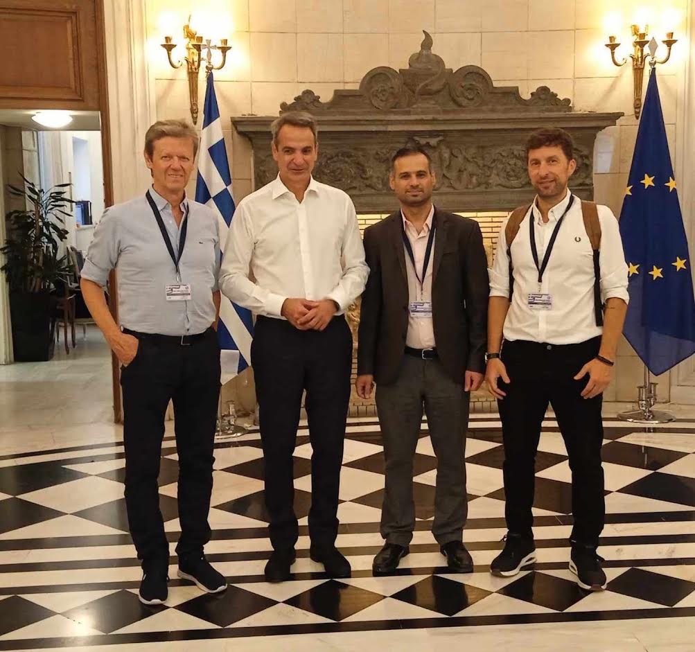 ΕΣΕΤ συνάντηση Μαρινάκης Μητσοτάκης