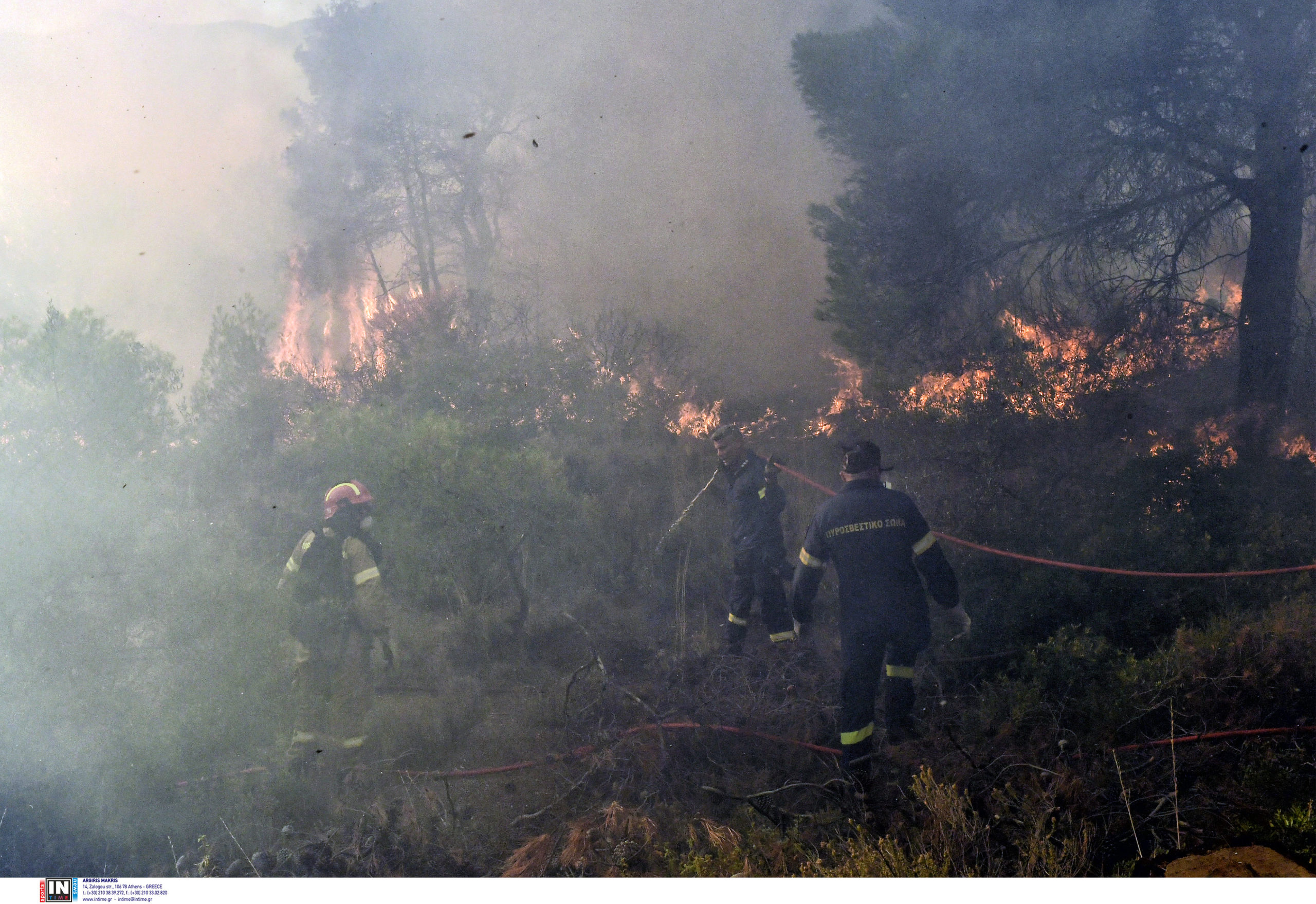 Πολύ υψηλός κίνδυνος φωτιάς την Κυριακή για τα νησιά του Βορείου και Νοτίου Αιγαίου