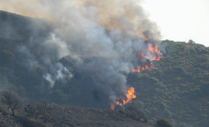 Φωτιά στην Νάξο