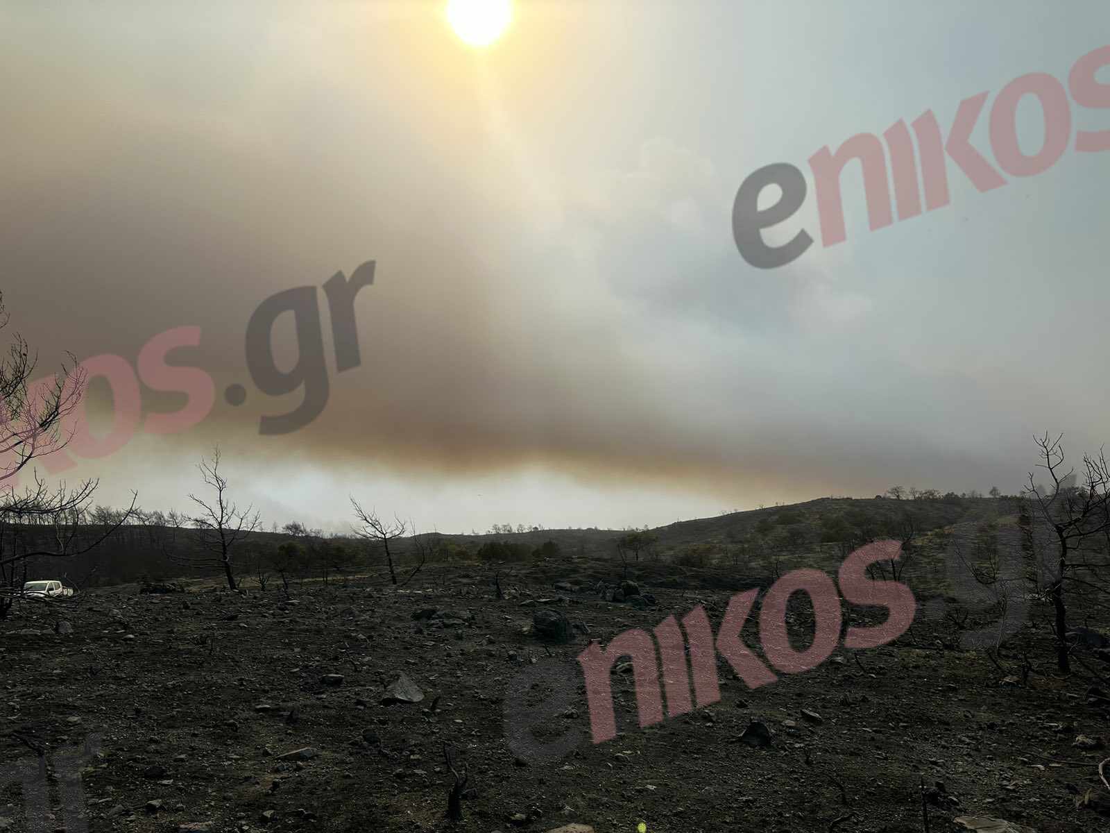 Γεννάδι Ρόδος φωτιά