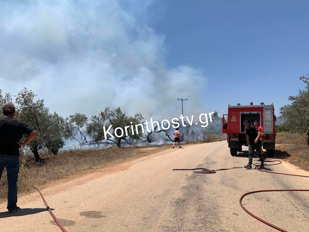 Φωτιά Κορινθία Κουταλάς