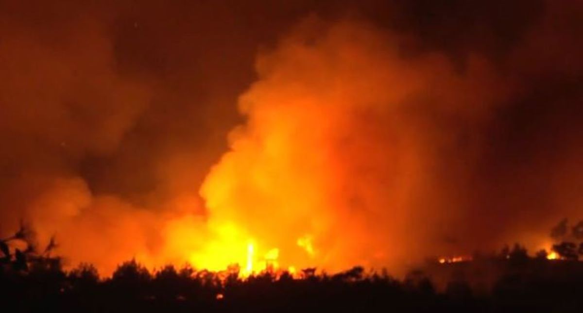 φωτιά Ρόδος