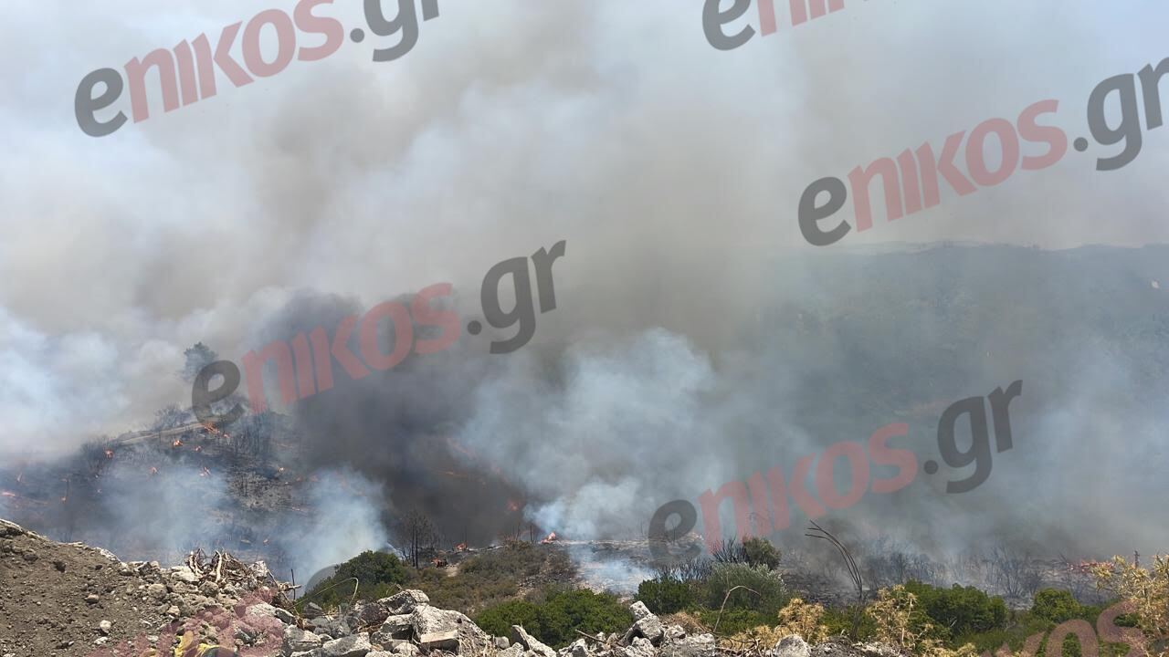 Φωτιά Ρόδος Λάερμα-Κιοτάρι