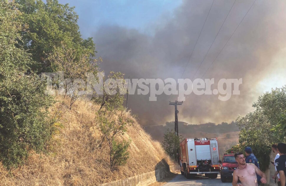 Φωτιά Βόλος Σέσκλο