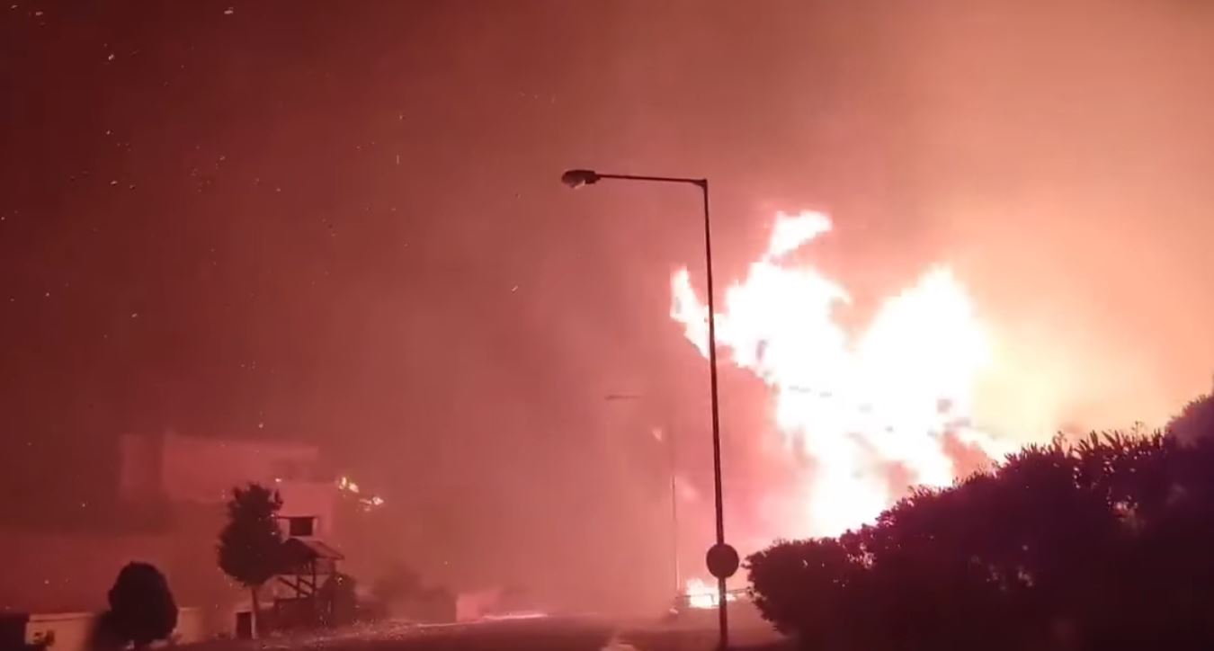 φωτιά στη Ρόδο