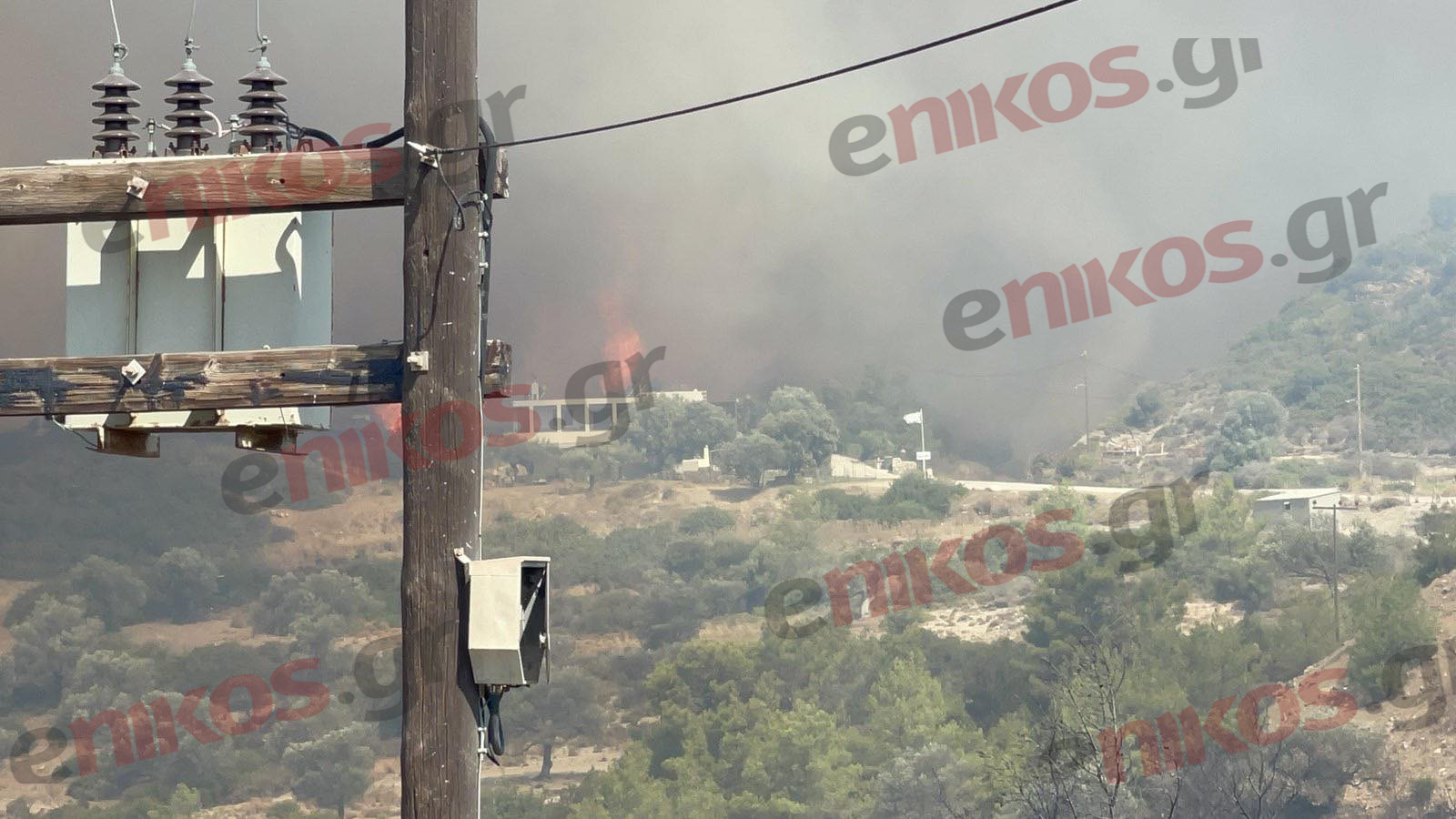 φωτιά Ρόδος