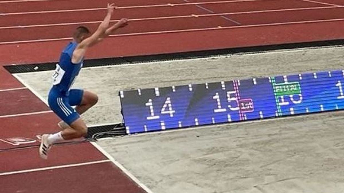 Πανελλήνιο πρωτάθλημα Ανδρών-Γυναικών Κ18: Την κορυφαία επίδοση στην Ευρώπη πέτυχε ο Γκάρτσιος στο τριπλούν