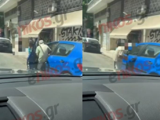 ηλικιωμένος οδηγός