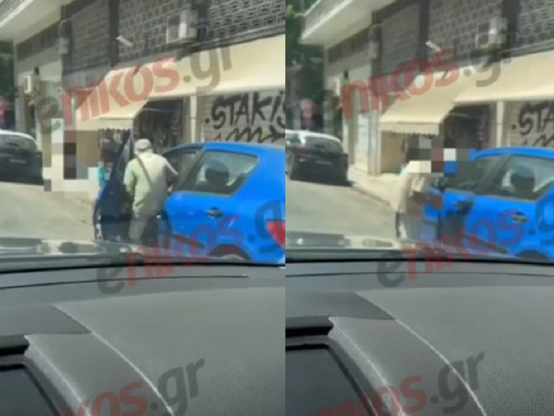 ηλικιωμένος οδηγός