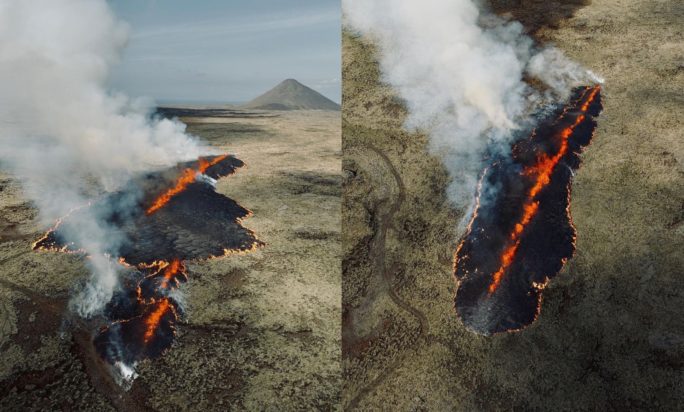 Ηφαίστειο Έκρηξη Ισλανδία