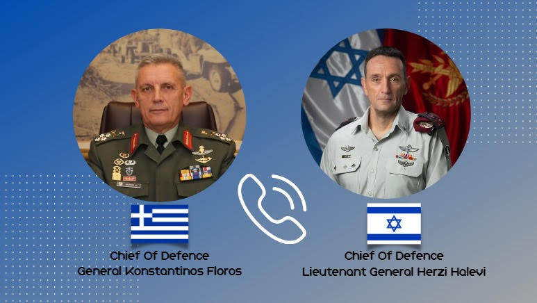 Φωτιές: Επικοινωνία Αρχηγού ΓΕΕΘΑ με Αρχηγούς Ισραήλ και Αιγύπτου