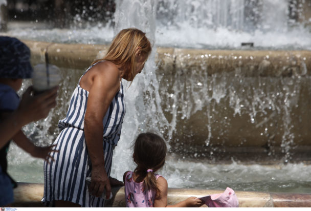 καιρός Ζέστη Καύσωνας