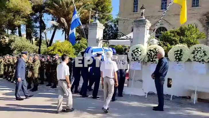 Πτώση Canadair: Κηδεία Χρήστου Μουλά