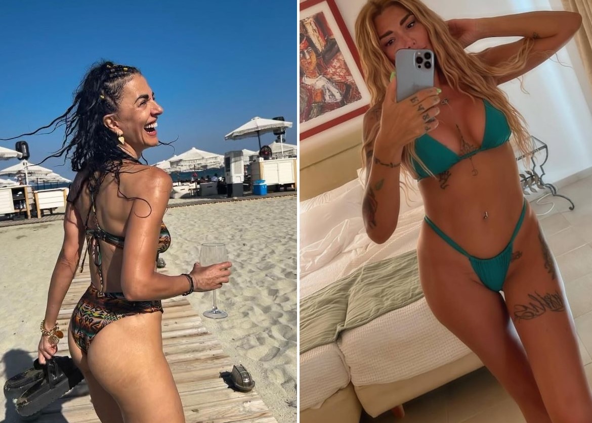 Κορίτσια στον ήλιο: Σολωμού και Ηλιάδη έβαλαν τα μαγιό τους