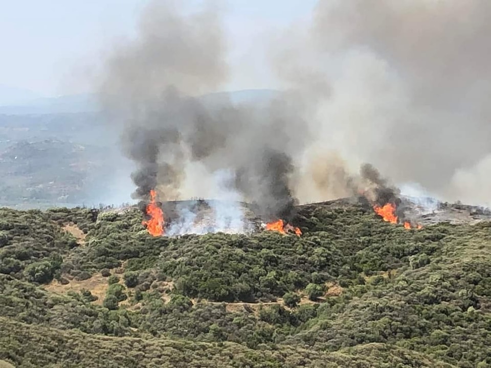 Χωρίς ενεργό μέτωπο η πυρκαγιά στη Δ. Αττική – Σε ύφεση η πυρκαγιά στη Λακωνία – Σε εξέλιξη η πυρκαγιά στη Ρόδο