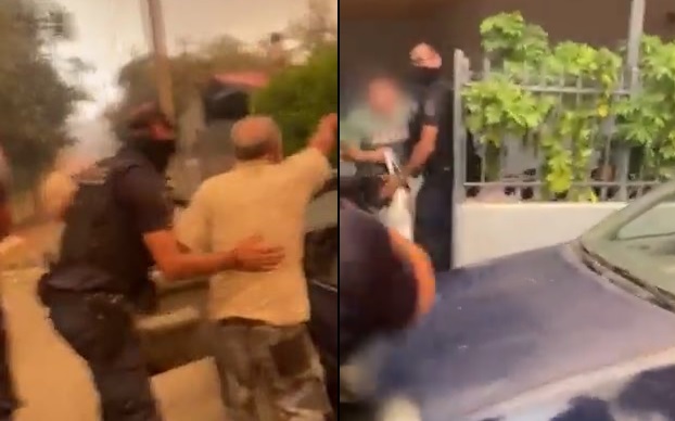 Φωτιά Μάνδρα εκκένωση ΕΛΑΣ