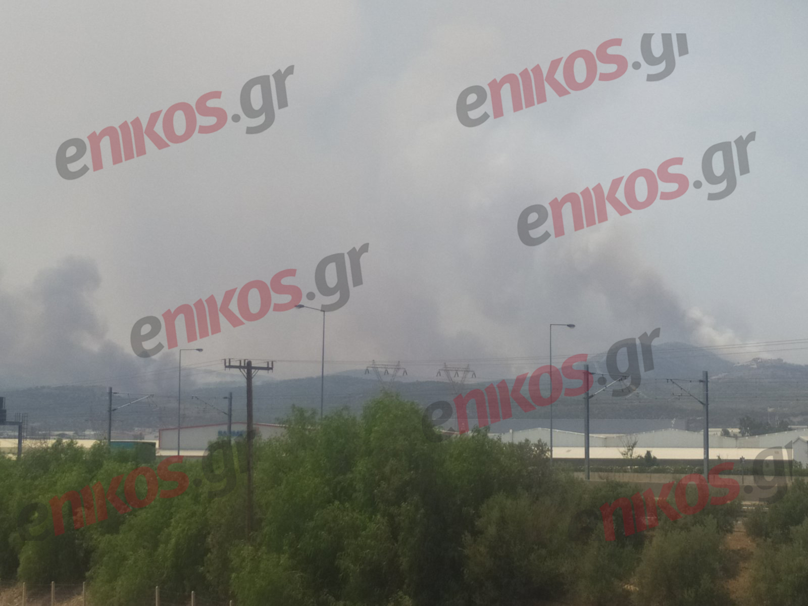 Μάνδρα φωτιά