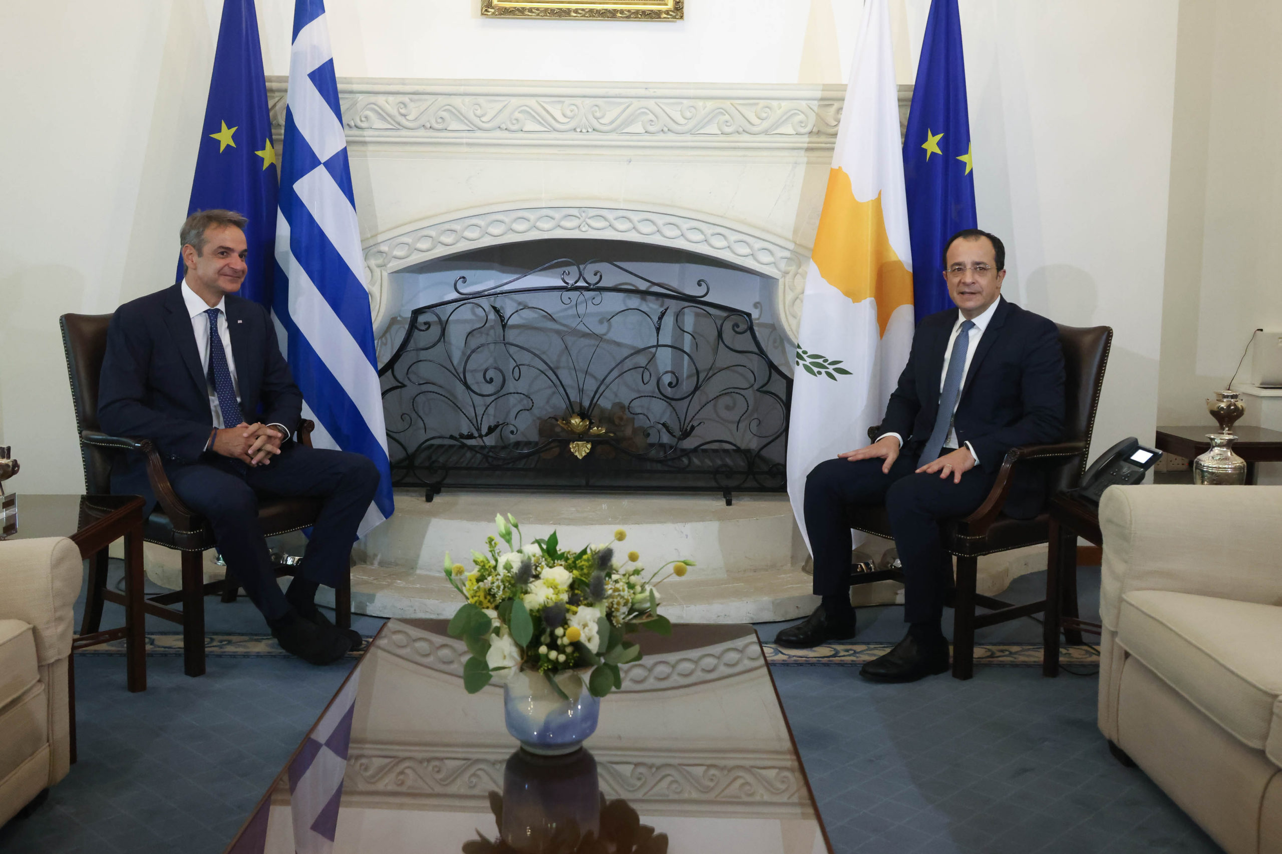 Μητσοτάκης από Κύπρο: Δεν γίνεται να παραμένει ανοιχτή αυτή η ιστορική πληγή